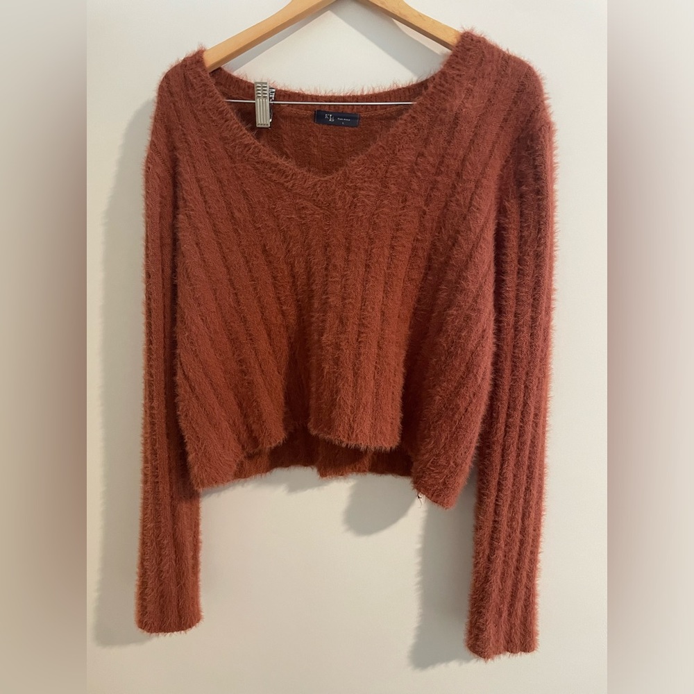 Fuzzy sweater